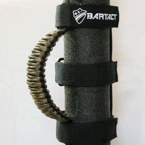 Jeep Grab Handles for Roll Bar (PAIR of 2) Paracord Grab Handles for Jeep Wrangler, Gladiator, Polaris RZR, CanAm Maverick X3 - Bull Strap