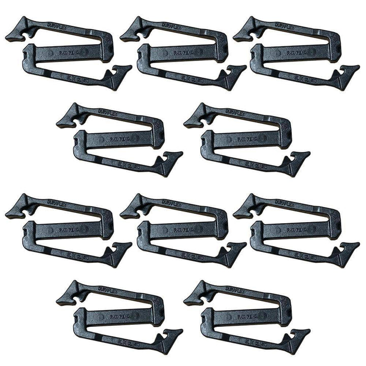 MOLLE Attachments, Bartact, PALS/MOLLE, Siamese Slik Clip, Field Repair Buckle Kit 1" (10 Pack) - Bull Strap