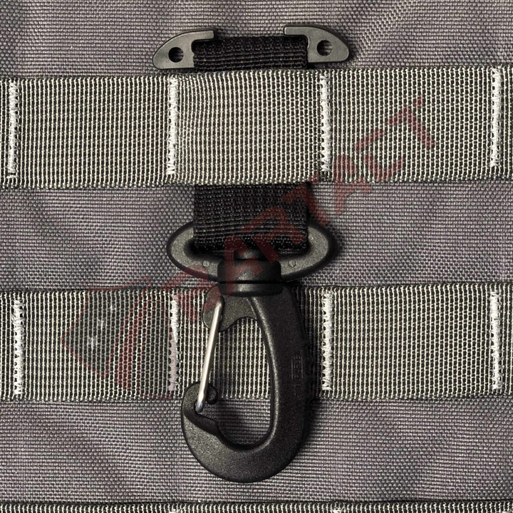MOLLE Attachments, Bartact, PALS/MOLLE T-Bar & Heavy Duty Acetal Swivel Hooks (pair of 2) - Bull Strap