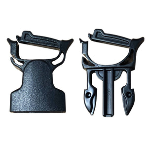 MOLLE Attachments - PALS/MOLLE Dual Snap Bar Fast Clips Field Repair Side Release Buckle Kit 1" (Male & Female) | Bartact - Bull Strap