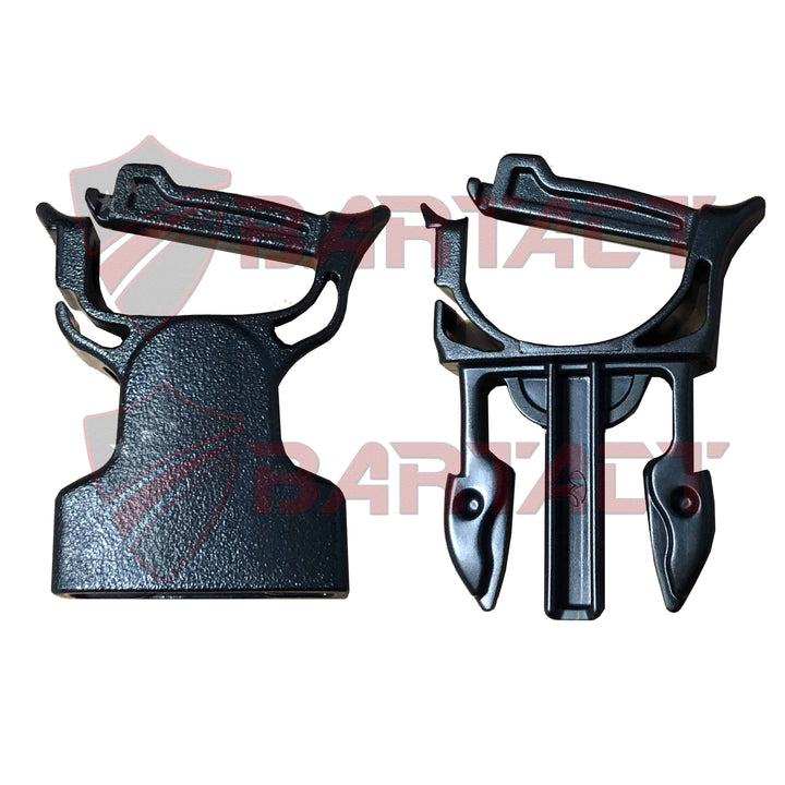 MOLLE Attachments - PALS/MOLLE Dual Snap Bar Fast Clips Field Repair Side Release Buckle Kit 1" (Male & Female) | Bartact - Bull Strap