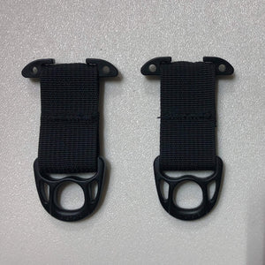 MOLLE Attachments by Bartact - PALS/MOLLE Acetal T-Bar w/ Heavy Duty D-Rings (pair of 2) - Bull Strap