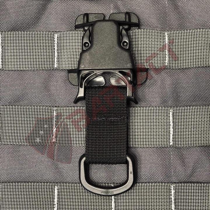 MOLLE Attachments by Bartact - PALS/MOLLE D-Ring Acetal Every Which Way Quick Side Release Buckle Kit (pair of 2) - Bull Strap