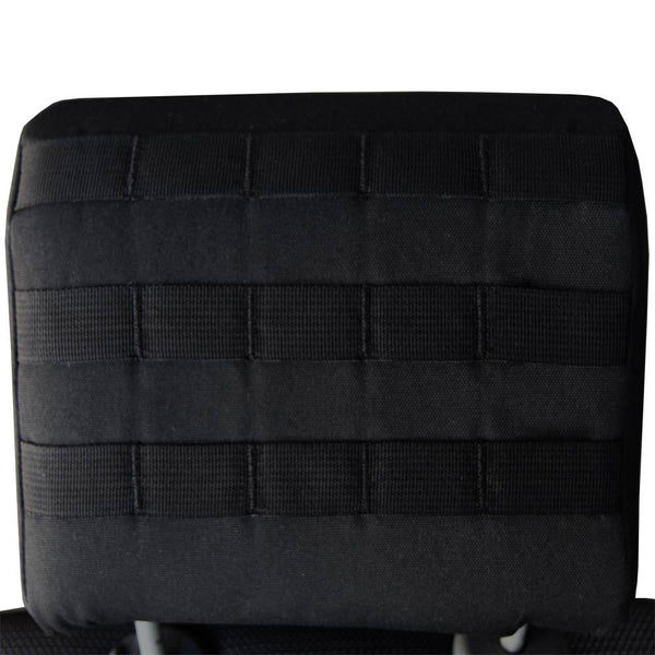 MOLLE Headrest Covers - Tactical 2007-10 Jeep Wrangler JKU 4 Door Rear Bench Seats (PAIR) - Bull Strap