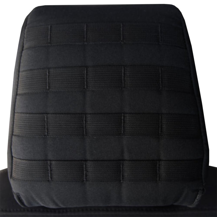 MOLLE Headrest Covers - Tactical 2011-18 Jeep Wrangler JKU 4 Door Rear Bench Seats (PAIR) - Bull Strap