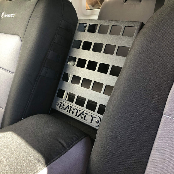 MOLLE Panel Pet Divider Aluminum for 2018+ Jeep Wrangler JL, JLU, and Gladiator by Bartact - Patent Pending - Bull Strap