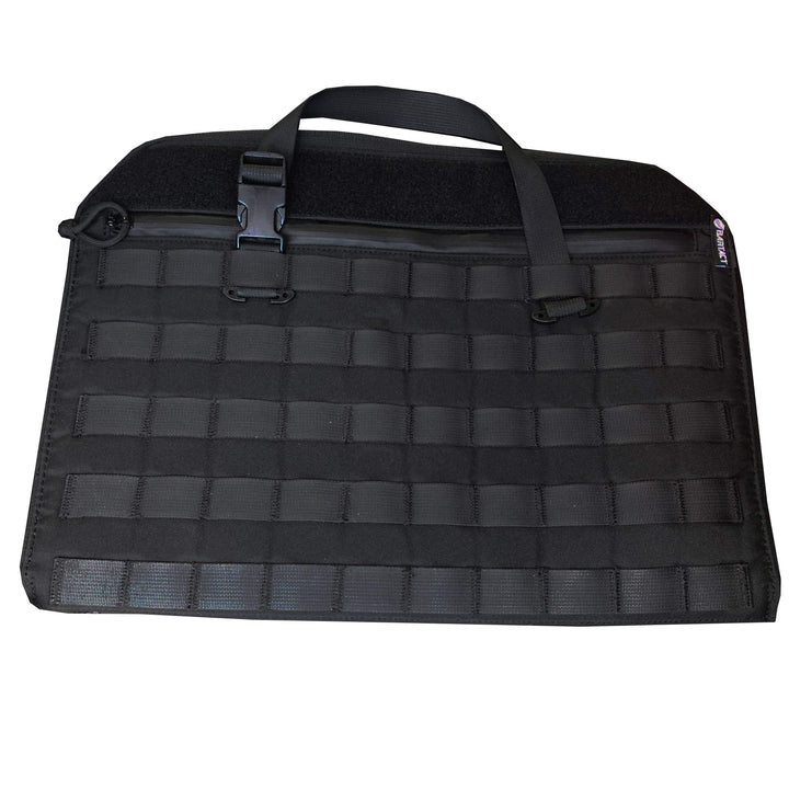 MOLLE Seat Back Panel Pouch System w/ 2 zippered pockets Bartact Patent Pending - Bull Strap