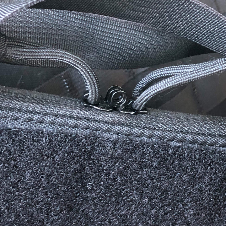 MOLLE Seat Back Panel Pouch System w/ 2 zippered pockets Bartact Patent Pending - Bull Strap