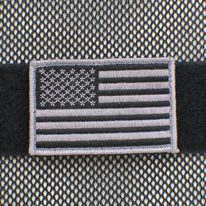 Morale Patches Choose Style - Embroidered American Flag Patch - USA, Thin Blue Line, Thin Red Line 2" x 3" Patch w/ Velcro/Hook backing - Bull Strap