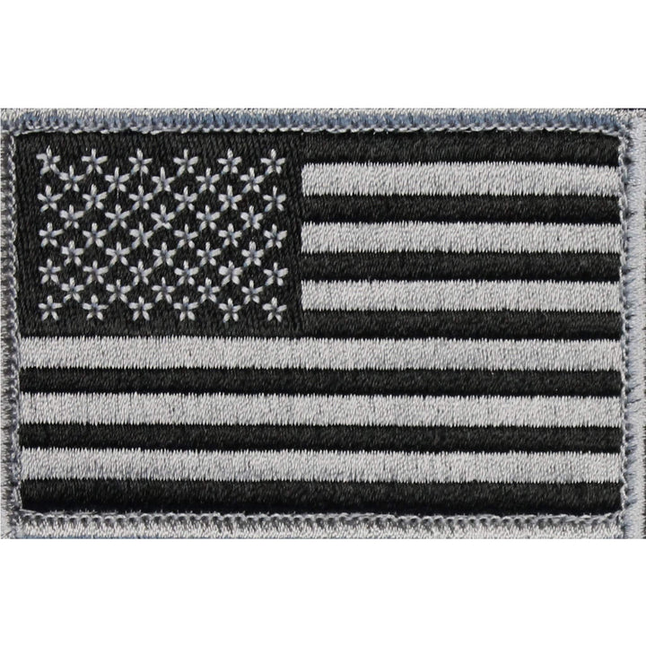 Morale Patches Choose Style - Embroidered American Flag Patch - USA, Thin Blue Line, Thin Red Line 2" x 3" Patch w/ Velcro/Hook backing - Bull Strap