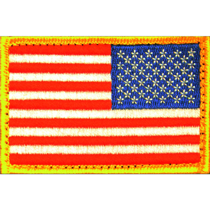 Morale Patches Choose Style - Embroidered American Flag Patch - USA, Thin Blue Line, Thin Red Line 2" x 3" Patch w/ Velcro/Hook backing - Bull Strap