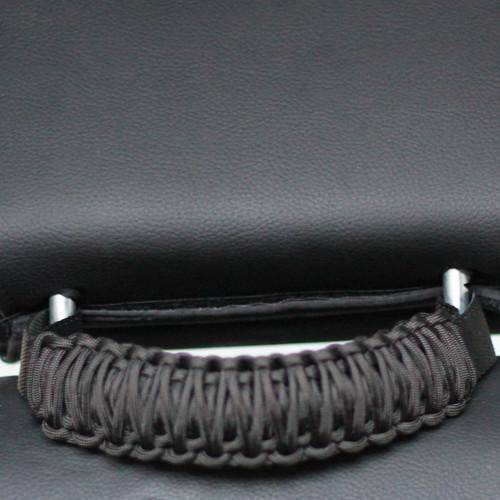 Paracord Grab Handles for Headrests for Jeep Wrangler JK, JKU, JL, JLU, Gladiator, Toyota Tacoma, Ford Bronco and other vehicles with removable head rests (PAIR of 2) - Bull Strap