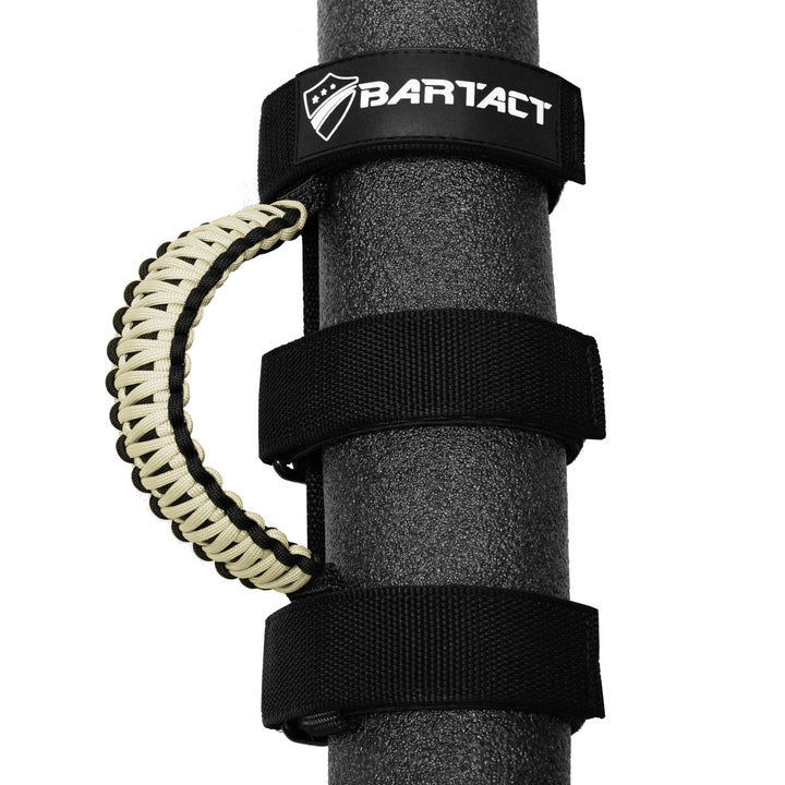 Paracord Grab Handles for Roll Bars Set of 4 for Jeep Wrangler JL, JLU, TJ, YJ, CJ, Gladiator, UTV, RZR, X3 Front and Rear Bartact - Bull Strap