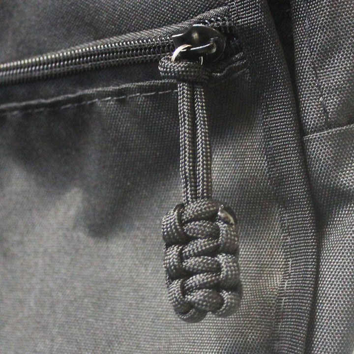 Paracord Zipper Pulls (w/ key ring) - qty 5 - Hand Woven USA 550 Paracord - Bartact - Bull Strap