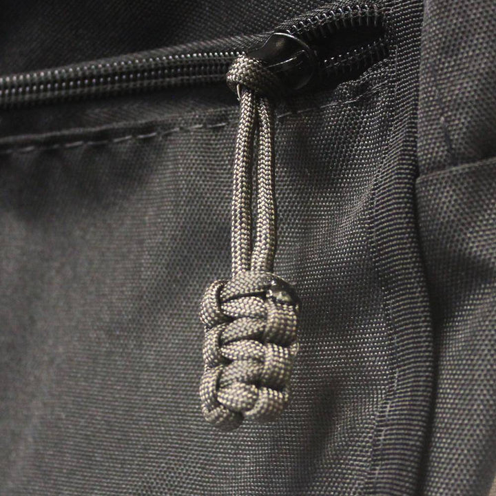 Paracord Zipper Pulls (w/ key ring) - qty 5 - Hand Woven USA 550 Paracord - Bartact - Bull Strap