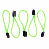 Paracord Zipper Pulls w/ plastic pull - qty 3 OR 5 - Made in USA 550 Paracord - Bull Strap