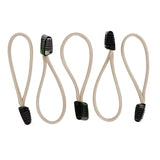 Paracord Zipper Pulls w/ plastic pull - qty 3 OR 5 - Made in USA 550 Paracord - Bull Strap