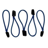 Paracord Zipper Pulls w/ plastic pull - qty 3 OR 5 - Made in USA 550 Paracord - Bull Strap