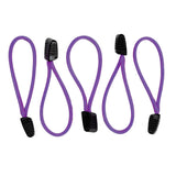 Paracord Zipper Pulls w/ plastic pull - qty 3 OR 5 - Made in USA 550 Paracord - Bull Strap