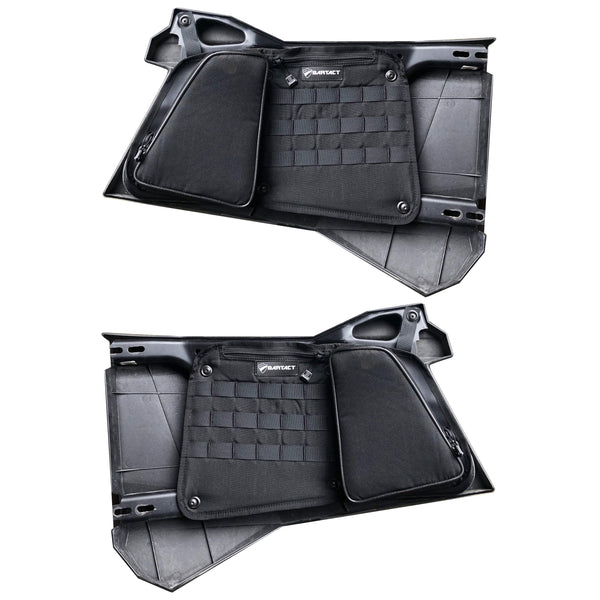 Polaris RZR Door Bags/MOLLE Panel REAR Pair (Driver and Passenger) w/ PALS / MOLLE Panel Bartact - Bull Strap