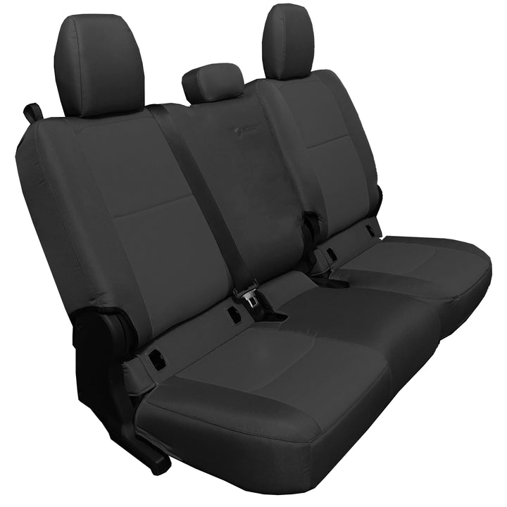 Rear Bench Tactical Seat Covers for Jeep Gladiator 2019-25 All Models BARTACT - NO Fold Down Armrest ONLY! - Bull Strap