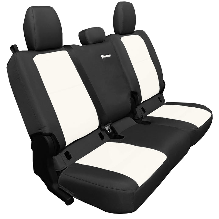 Rear Bench Tactical Seat Covers for Jeep Gladiator 2019-25 All Models BARTACT - NO Fold Down Armrest ONLY! - Bull Strap