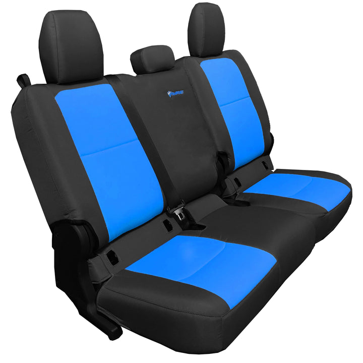Rear Bench Tactical Seat Covers for Jeep Gladiator 2019-25 All Models BARTACT - NO Fold Down Armrest ONLY! - Bull Strap