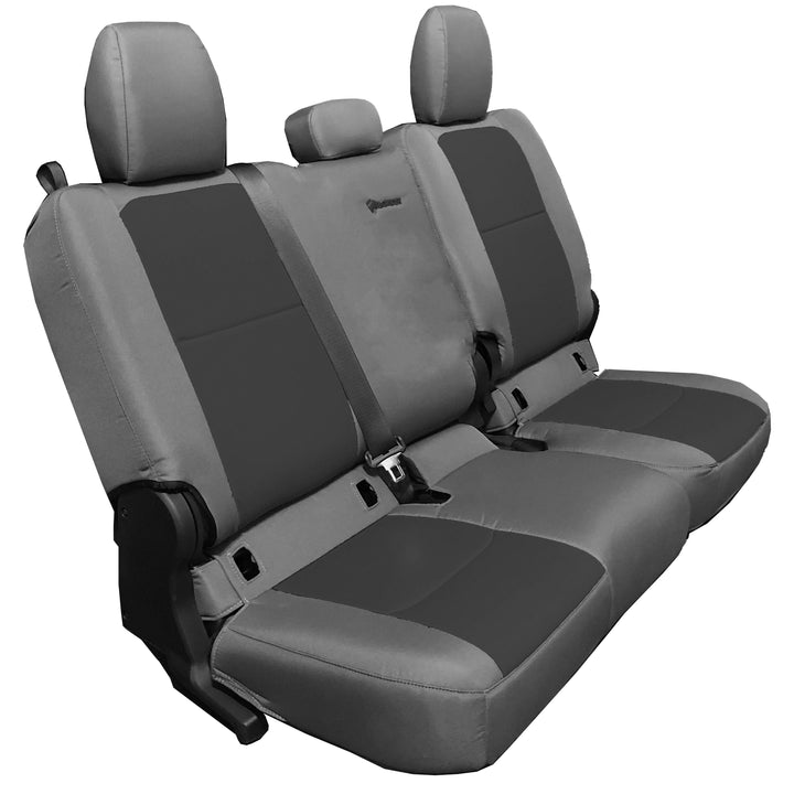 Rear Bench Tactical Seat Covers for Jeep Gladiator 2019-25 All Models BARTACT - NO Fold Down Armrest ONLY! - Bull Strap