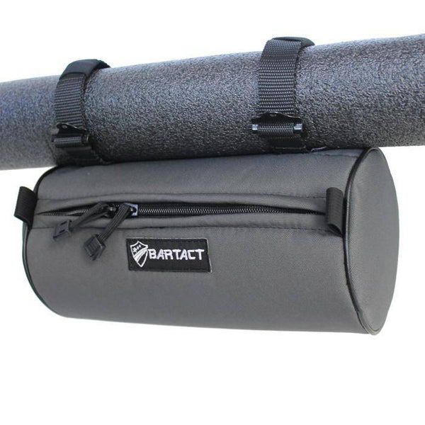 Roll Bar Bag Barrel PALS MOLLE Compatible for Jeep Wrangler Gladiator and Other Roll Bars Dash Handle Bartact LARGE - Bull Strap