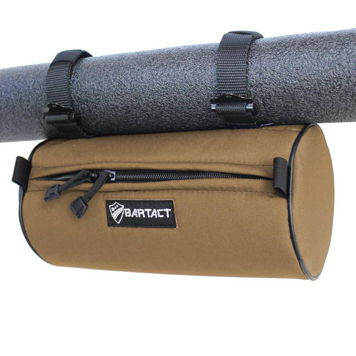 Roll Bar Bag Barrel for Jeep Wrangler Gladiator and Other Roll Bars Dash Handle & PALS / MOLLE System Bartact MEDIUM - Bull Strap