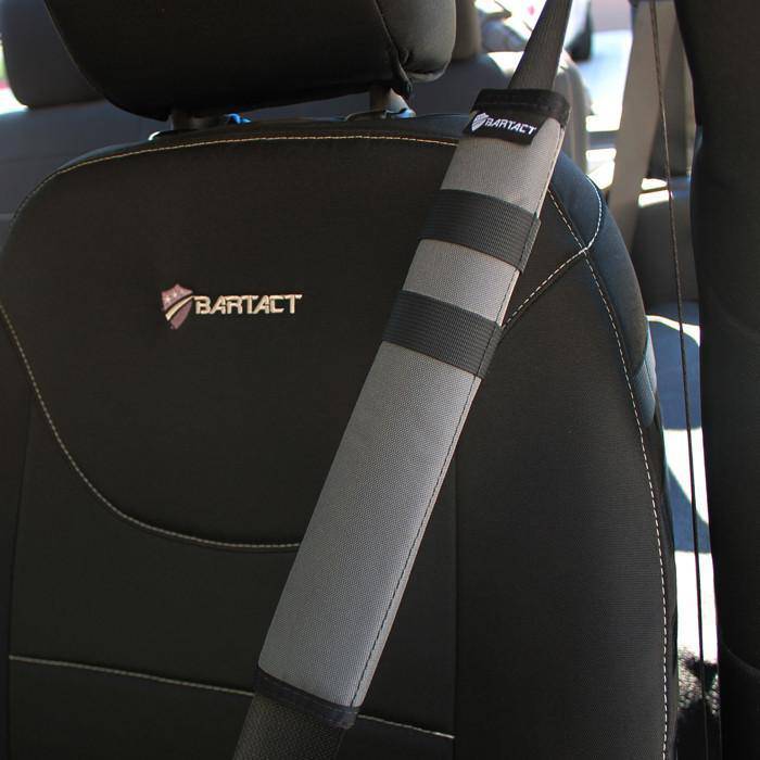 Universal Seat Belt Covers (PAIR) 12 inches tall | Bartact - Bull Strap