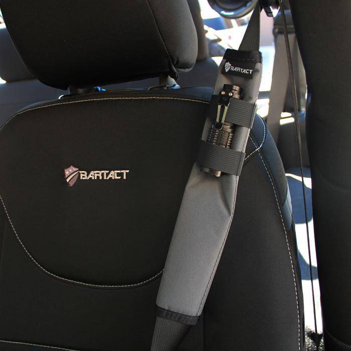 Universal Seat Belt Covers (PAIR) 12 inches tall | Bartact - Bull Strap