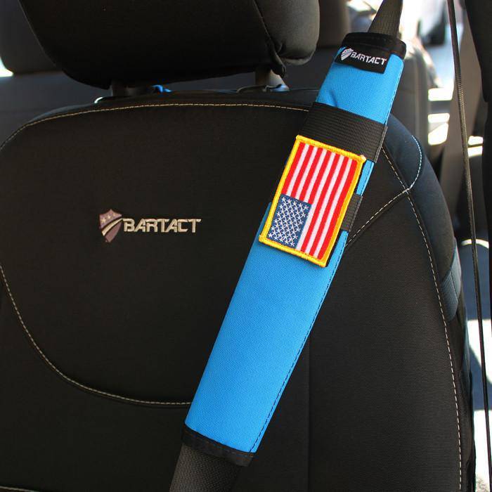 Universal Seat Belt Covers (PAIR) 12 inches tall | Bartact - Bull Strap