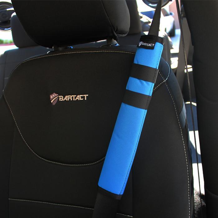 Universal Seat Belt Covers (PAIR) 12 inches tall | Bartact - Bull Strap