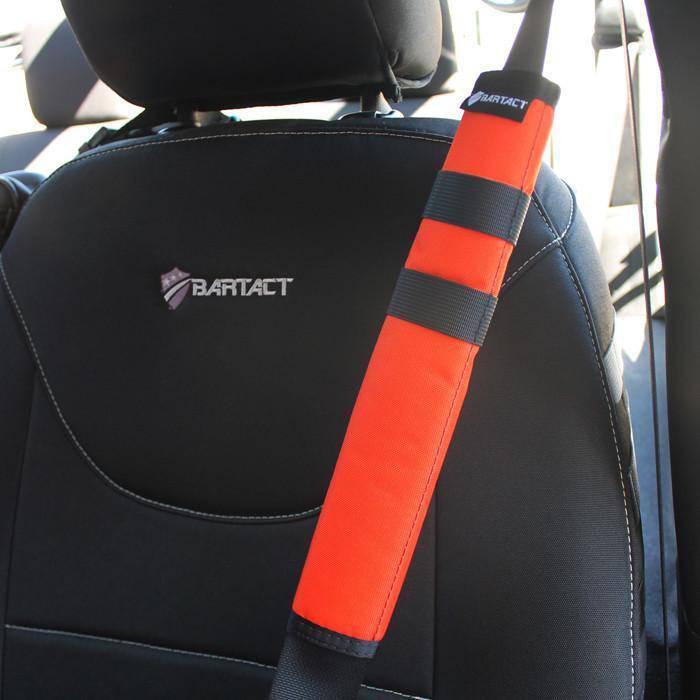 Universal Seat Belt Covers (PAIR) 12 inches tall | Bartact - Bull Strap