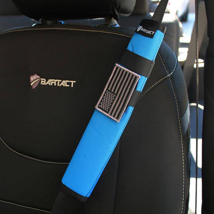 Universal Seat Belt Covers (PAIR) 12 inches tall | Bartact - Bull Strap