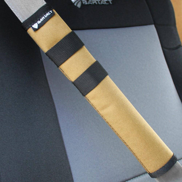 Universal Seat Belt Covers (PAIR) 12 inches tall | Bartact - Bull Strap