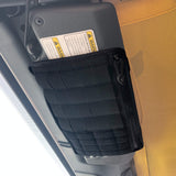 Visor Organizer Panel Universal w/ PALS MOLLE & zippered pocket for mid-size vehicle visors Bartact - Bull Strap