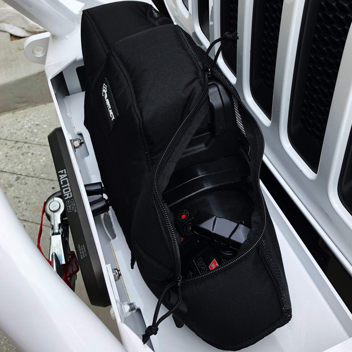 Winch Cover for Warn VR EVO, New Gen VR 10 and 12 - PATENT PENDNG - BARTACT - Bull Strap