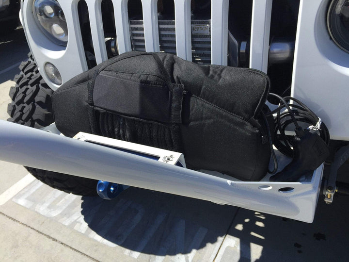 Winch Cover for Warn Zeon 10 and 12 - PATENT PENDING - BARTACT - Bull Strap