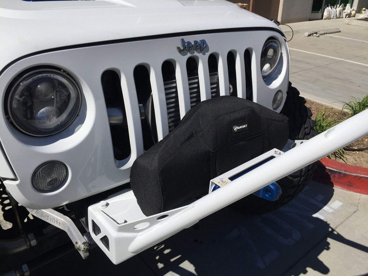 Winch Cover for Warn Zeon 10 and 12 - PATENT PENDING - BARTACT - Bull Strap