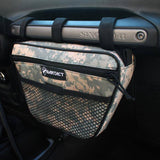 Bartact Bags and Pouches ACU Camo / Fabric Dash Storage Bag for Jeep Wrangler, Gladiator, UTV, RZR, X3 Passenger grab handle - by Bartact