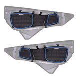 Bartact Bags and Pouches Blue Can Am X3 Door Bags, FRONT Pair (Driver and Passenger) w/ PALS / MOLLE and lockable interior pistol pocket, Bartact