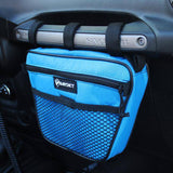 Bartact Bags and Pouches Blue / Fabric Dash Storage Bag for Jeep Wrangler, Gladiator, UTV, RZR, X3 Passenger grab handle - by Bartact