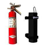 Bartact Fire Safety & Medical Red - Black Fire Extinguisher & Holder Combo - Bartact Extreme Roll Bar Fire Extinguisher holder for Amerex B417T 2.5 LB - ABC Fire Extinguisher included - PALS/MOLLE Compatible