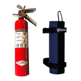 Bartact Fire Safety & Medical Red - Navy Fire Extinguisher & Holder Combo - Bartact Extreme Roll Bar Fire Extinguisher holder for Amerex B417T 2.5 LB - ABC Fire Extinguisher included - PALS/MOLLE Compatible