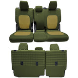 Bartact Ford Bronco Seat Covers Bartact Tactical Rear Bench Seat Covers for 4 Door Ford Bronco 2021 - 2022 - NO Armrest Only