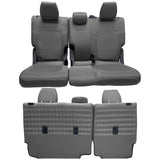 Bartact Ford Bronco Seat Covers Bartact Tactical Rear Bench Seat Covers for 4 Door Ford Bronco 2021 - 2022 - NO Armrest Only
