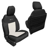 Bartact Ford Bronco Seat Covers black / white vinyl / same as insert Color Bartact Tactical Front Seat Covers for Ford Bronco 2021 - 2022 / 4-Door Only