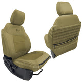 Bartact Ford Bronco Seat Covers coyote / coyote / Same as insert Color Bartact Tactical Front Seat Covers for Ford Bronco 2021 - 2022 / 4-Door Only